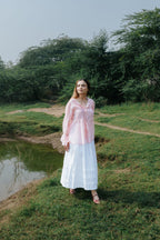 White Fold Skirt [SALE]