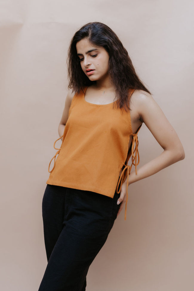 Chill Thrill Two Knot Top (Overlay) Main Image
