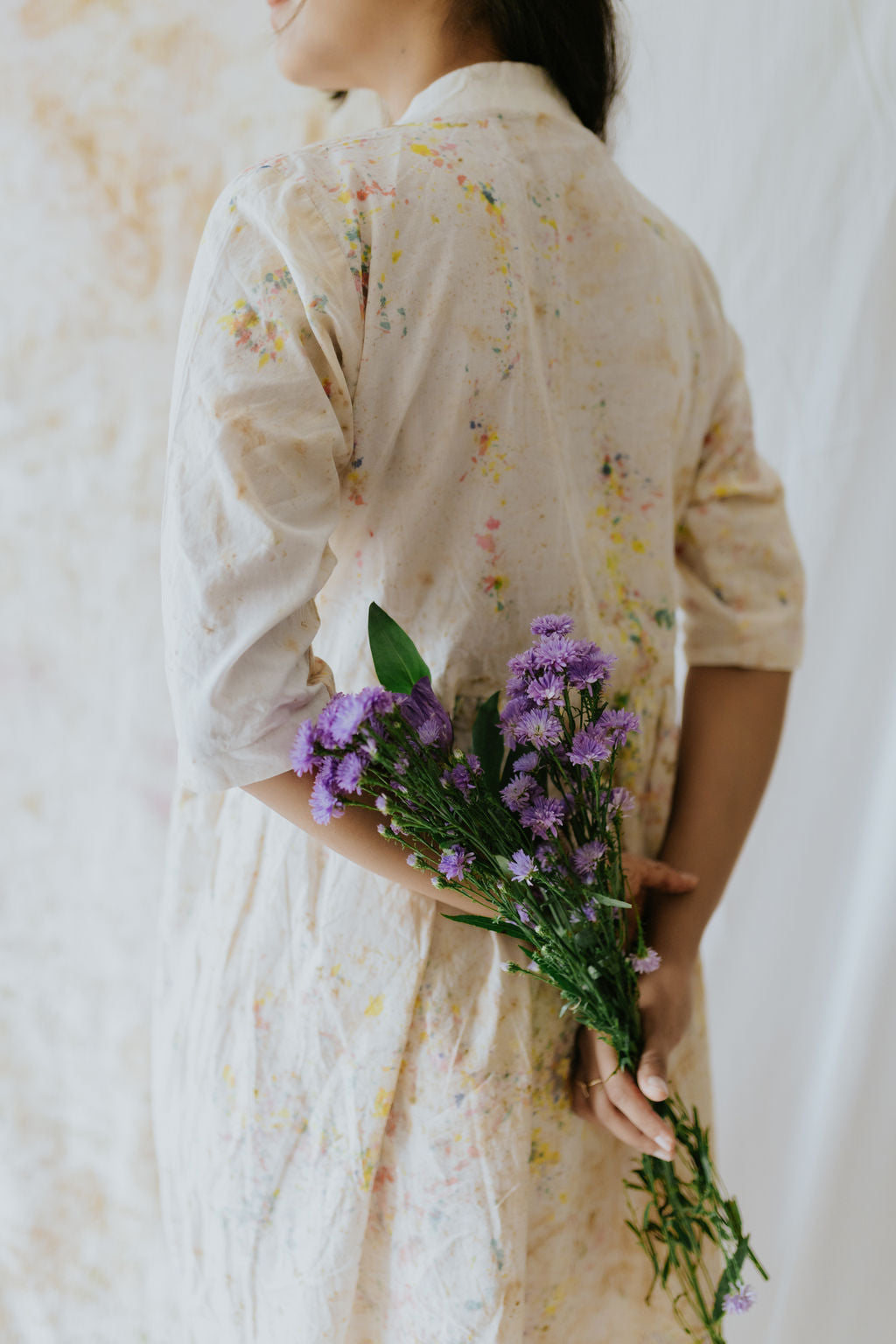 Rose Marigold Hand-Dyed Summer Dress