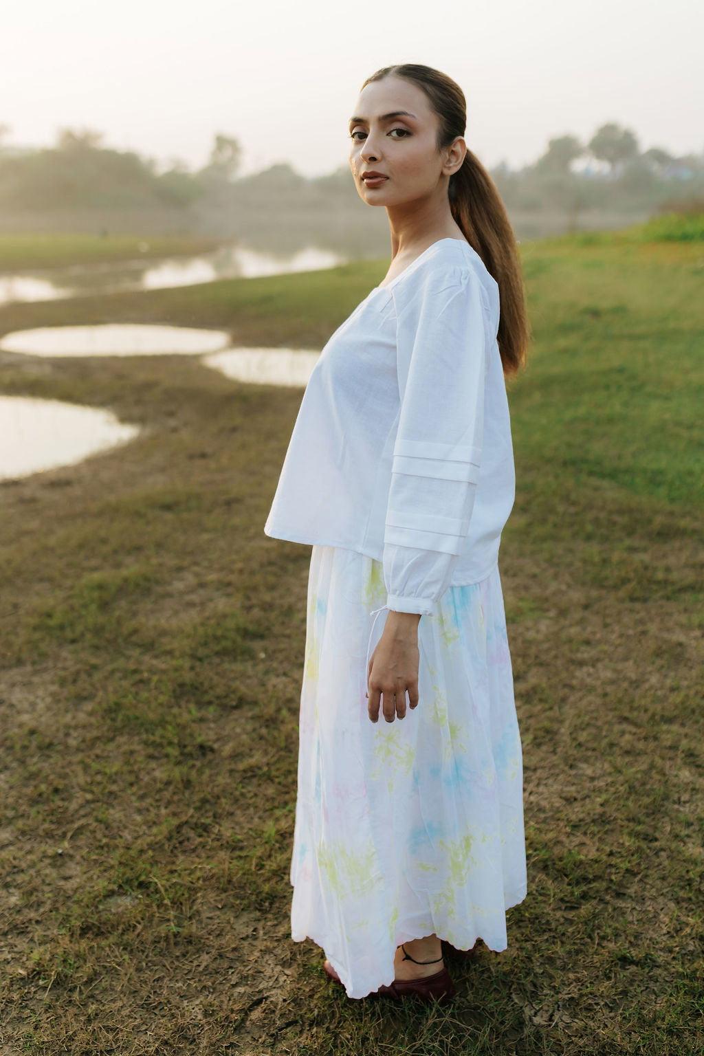 Funky Fusion Scalloped Skirt