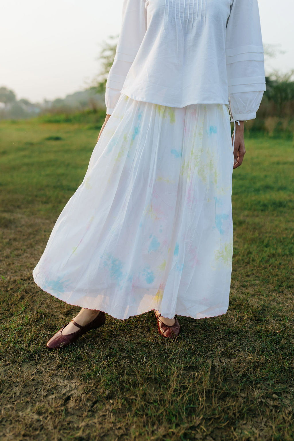 Funky Fusion Scalloped Skirt