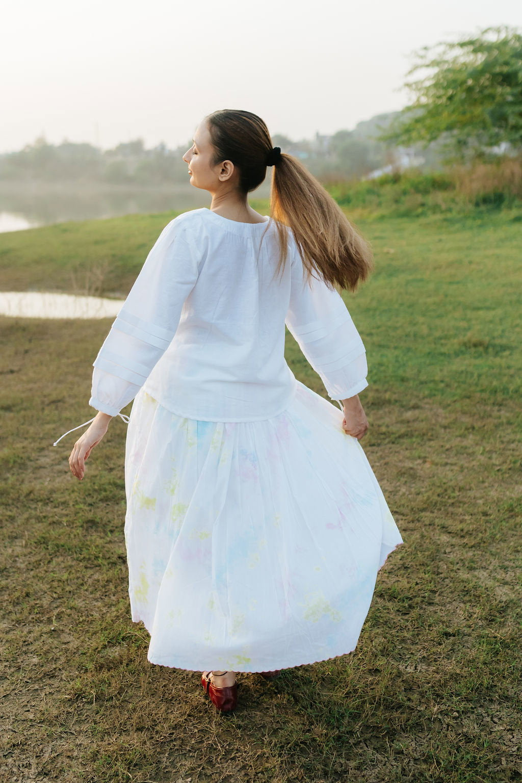 Funky Fusion Scalloped Skirt