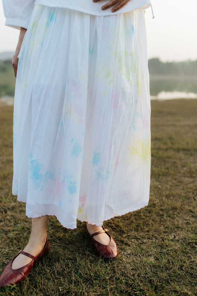 Funky Fusion Scalloped Skirt Main Image