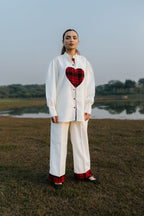 The Heartline Wool Cord Set
