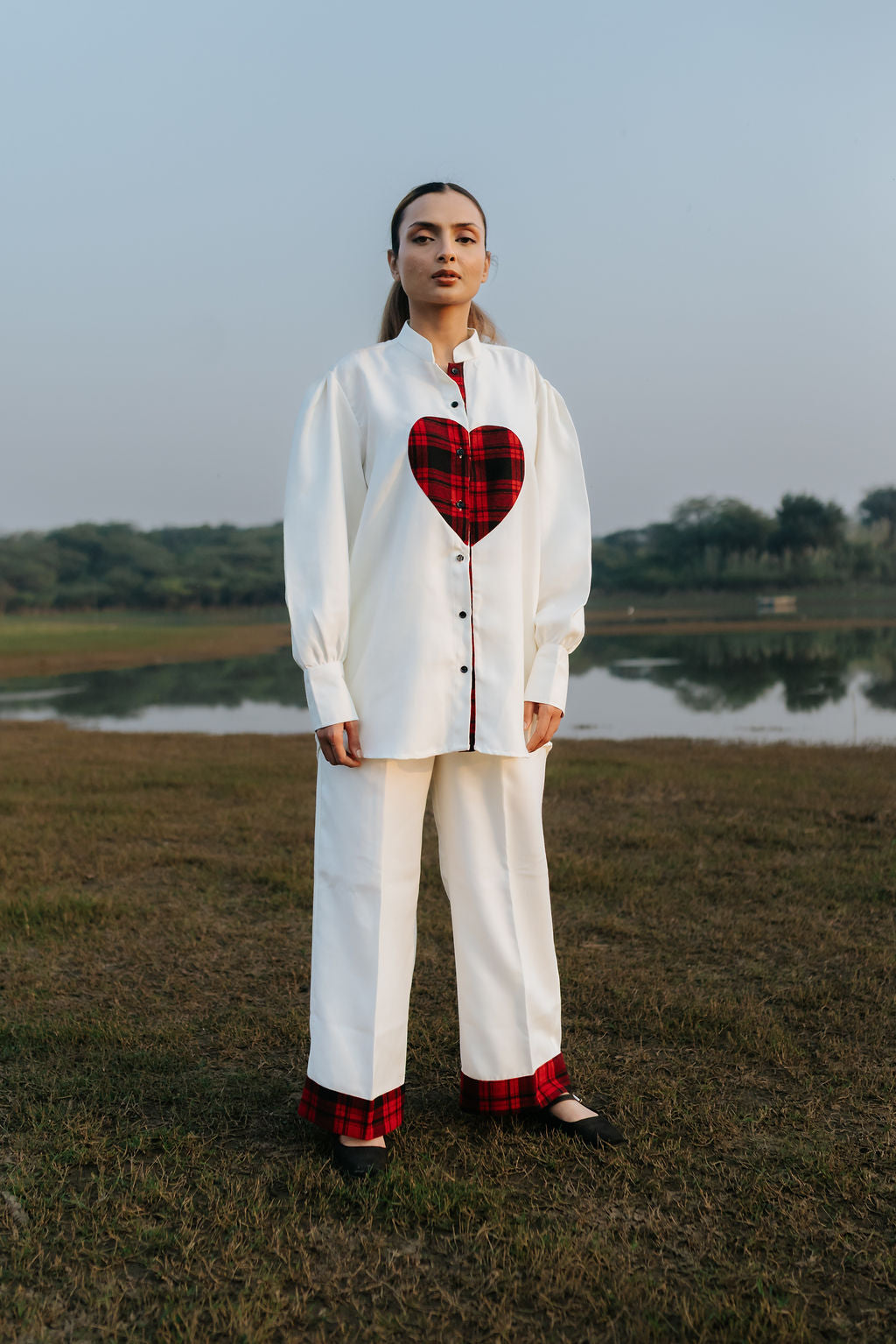 The Heartline Wool Cord Set