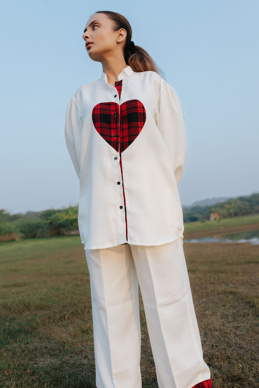 The Heartline Wool Cord Set