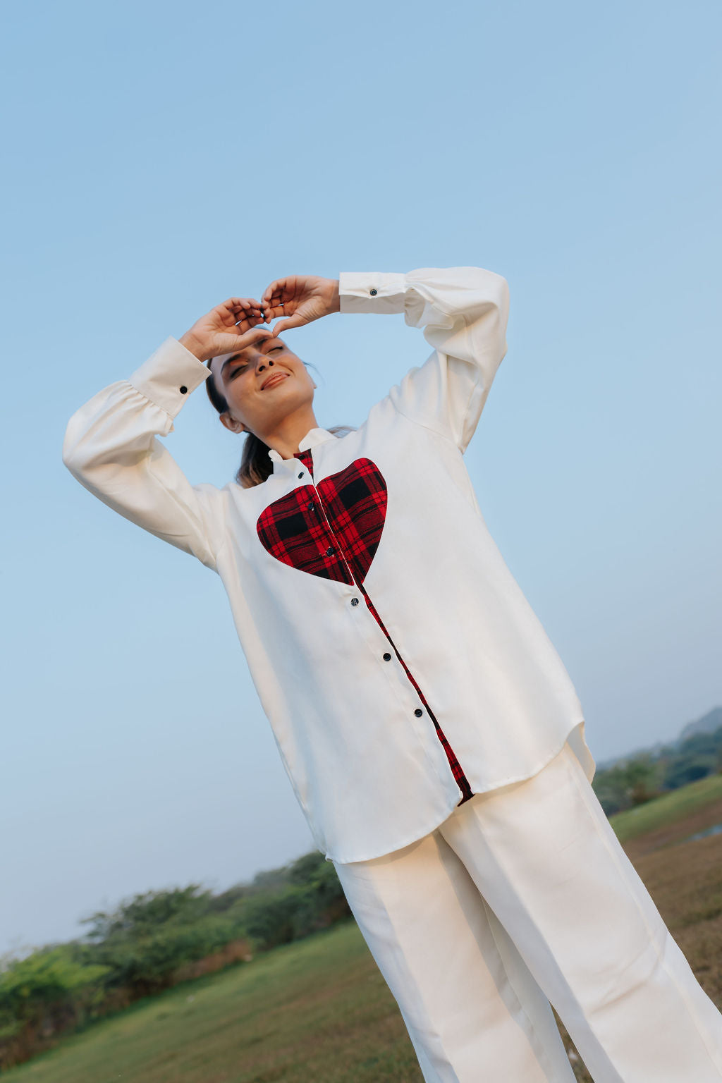 The Heartline Wool Cord Set