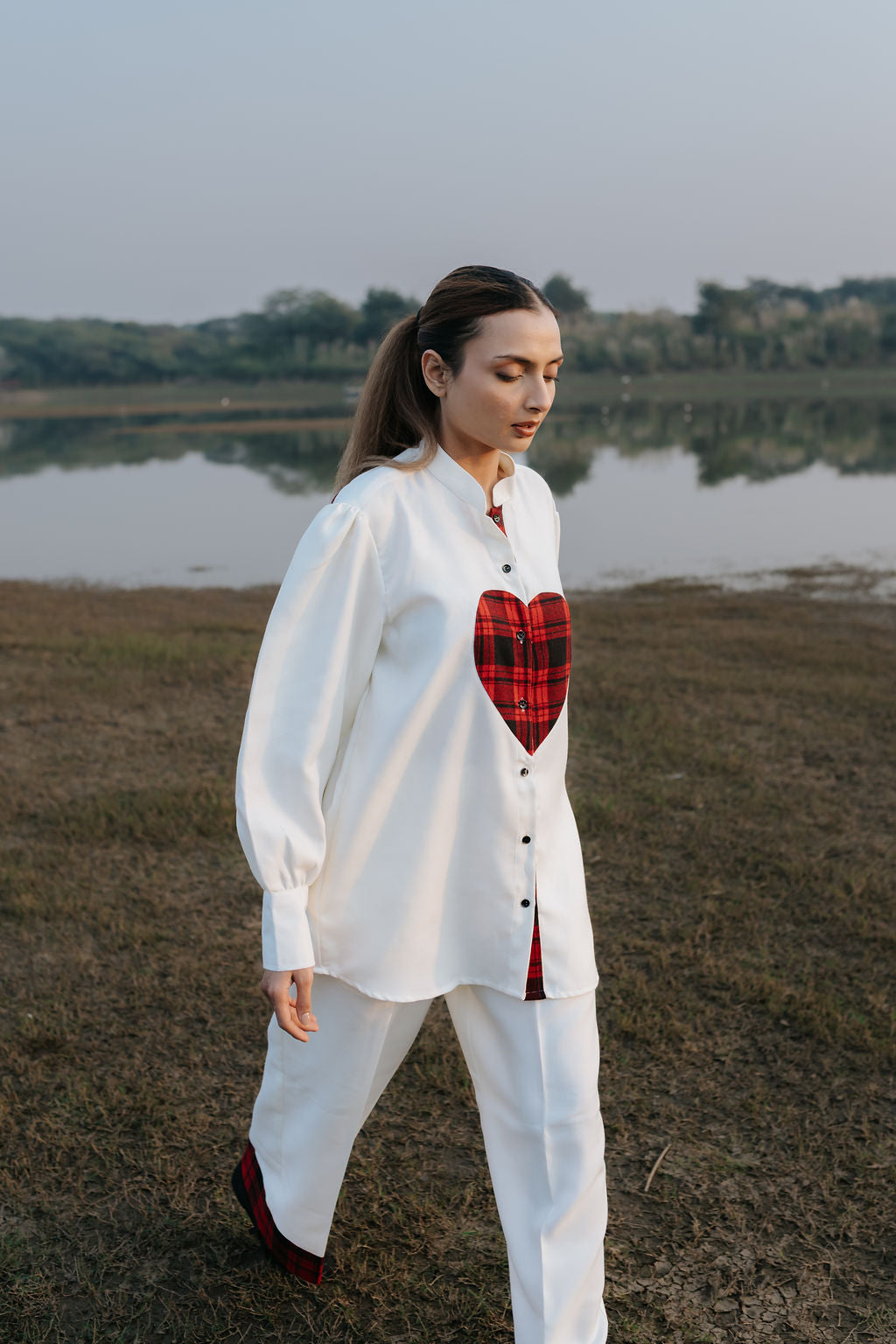 The Heartline Wool Cord Set