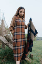 Russet Wool Dress