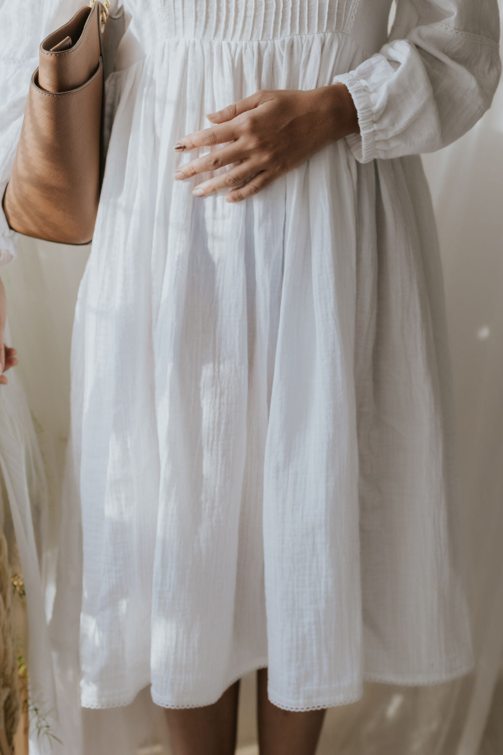 White Whisper Dress (SALE - All Sizes)
