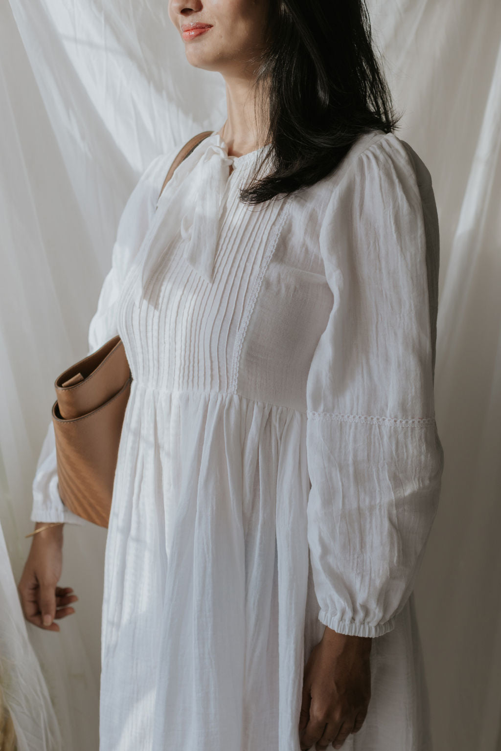 White Whisper Dress (SALE - All Sizes)